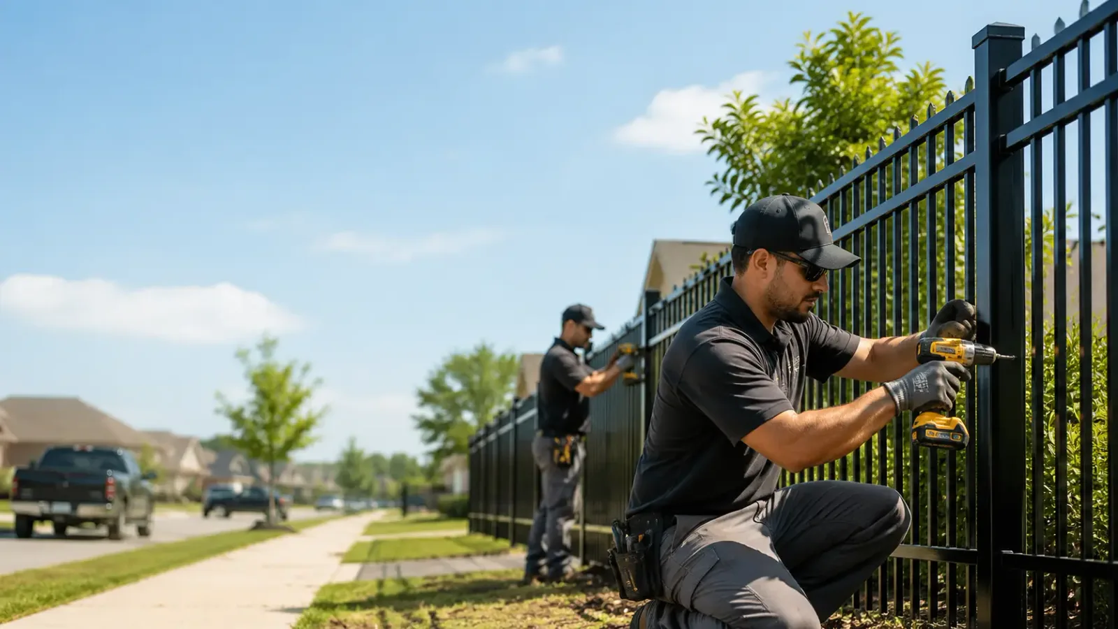 Metal Fence Installation in Fairview, KS